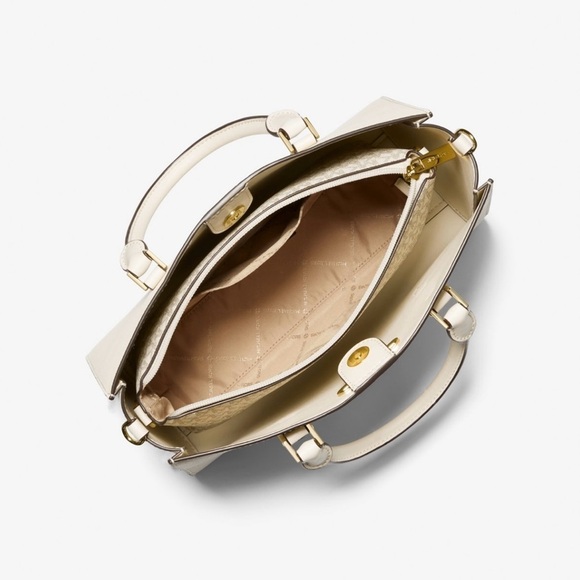 Charlotte Medium Saffiano Leather 2-in-1 Tote Bag in original Packaging - Picture 4 of 16